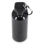 Bouteille en plastique aux couleurs vives avec bouchon assorti 500 ml couleur noir troisième vue