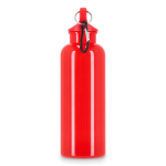 Bouteille en plastique aux couleurs vives avec bouchon assorti 500 ml couleur rouge cinquième vue