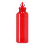 Bouteille en plastique aux couleurs vives avec bouchon assorti 500 ml couleur rouge sixième vue