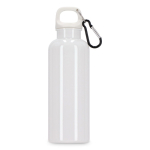 Bouteille en plastique aux couleurs vives avec bouchon assorti 500 ml couleur blanc quatrière vue