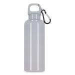 Bouteille en plastique aux couleurs vives avec bouchon assorti 500 ml couleur gris quatrière vue