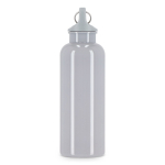 Bouteille en plastique aux couleurs vives avec bouchon assorti 500 ml couleur gris sixième vue