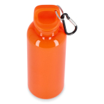 Bouteille en plastique aux couleurs vives avec bouchon assorti 500 ml couleur orange troisième vue