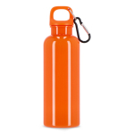 Bouteille en plastique aux couleurs vives avec bouchon assorti 500 ml couleur orange quatrière vue