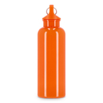 Bouteille en plastique aux couleurs vives avec bouchon assorti 500 ml couleur orange sixième vue