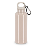Bouteille en plastique aux couleurs vives avec bouchon assorti 500 ml couleur beige