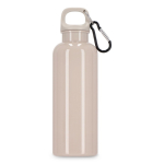Bouteille en plastique aux couleurs vives avec bouchon assorti 500 ml couleur beige quatrière vue