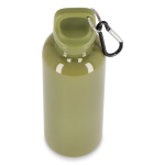 Bouteille en plastique aux couleurs vives avec bouchon assorti 500 ml couleur vert olive troisième vue