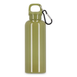Bouteille en plastique aux couleurs vives avec bouchon assorti 500 ml couleur vert olive quatrière vue