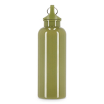 Bouteille en plastique aux couleurs vives avec bouchon assorti 500 ml couleur vert olive sixième vue