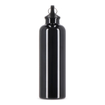 Gourde en plastique aux couleurs vives avec bouchon assorti 750 ml couleur noir sixième vue