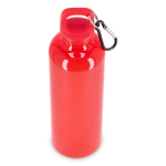 Gourde en plastique aux couleurs vives avec bouchon assorti 750 ml couleur rouge troisième vue