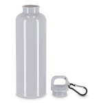Gourde en plastique aux couleurs vives avec bouchon assorti 750 ml couleur gris deuxième vue