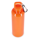 Gourde en plastique aux couleurs vives avec bouchon assorti 750 ml couleur orange troisième vue