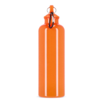 Gourde en plastique aux couleurs vives avec bouchon assorti 750 ml couleur orange cinquième vue
