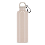 Gourde en plastique aux couleurs vives avec bouchon assorti 750 ml couleur beige quatrière vue