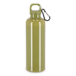 Gourde en plastique aux couleurs vives avec bouchon assorti 750 ml couleur vert olive