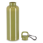 Gourde en plastique aux couleurs vives avec bouchon assorti 750 ml couleur vert olive deuxième vue
