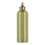 Gourde en plastique aux couleurs vives avec bouchon assorti 750 ml couleur vert olive cinquième vue