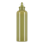 Gourde en plastique aux couleurs vives avec bouchon assorti 750 ml couleur vert olive sixième vue