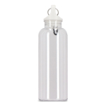 Gourde en plastique aux couleurs vives et transparentes 500 ml couleur transparent cinquième vue