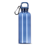 Gourde en plastique aux couleurs vives et transparentes 500 ml couleur bleu transparent quatrière vue