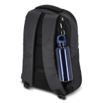 Gourde en plastique aux couleurs vives et transparentes 500 ml couleur bleu transparent huitième vue