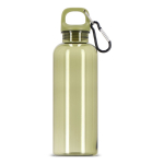 Gourde en plastique aux couleurs vives et transparentes 500 ml couleur vert transparent deuxième vue