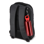 Gourde en plastique aux couleurs vives et transparentes 500 ml couleur rouge transparent huitième vue