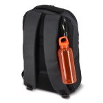 Gourde en plastique aux couleurs vives et transparentes 500 ml couleur orange transparent huitième vue