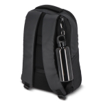 Gourde en plastique aux couleurs vives et transparentes 500 ml couleur noir transparent huitième vue