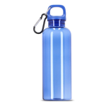 Gourde en plastique aux couleurs vives et transparentes 500 ml couleur bleu clair transparent quatrière vue