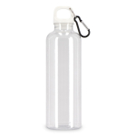 Gourde en plastique aux couleurs vives et transparentes 750 ml couleur transparent quatrière vue