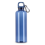 Gourde en plastique aux couleurs vives et transparentes 750 ml couleur bleu transparent quatrière vue