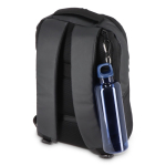 Gourde en plastique aux couleurs vives et transparentes 750 ml couleur bleu transparent septième vue