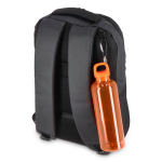 Gourde en plastique aux couleurs vives et transparentes 750 ml couleur orange transparent septième vue