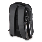 Gourde en plastique aux couleurs vives et transparentes 750 ml couleur noir transparent septième vue