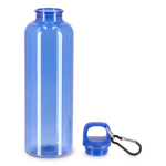 Gourde en plastique aux couleurs vives et transparentes 750 ml couleur bleu clair transparent deuxième vue