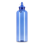 Gourde en plastique aux couleurs vives et transparentes 750 ml couleur bleu clair transparent sixième vue