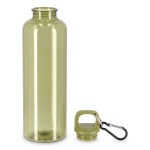 Gourde en plastique aux couleurs vives et transparentes 750 ml couleur vert olive deuxième vue