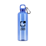 Gourde en plastique aux couleurs vives et transparentes 750 ml vue principale