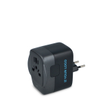 Adaptateur de voyage compact compatible dans plus de 150 pays vue principale