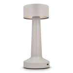 Lampe de table avec 3 modes lumière et capteur tactile couleur beige deuxième vue