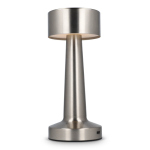 Lampe de table avec 3 modes lumière et capteur tactile couleur argenté deuxième vue