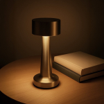 Lampe de table avec 3 modes lumière et capteur tactile couleur argenté cinquième vue