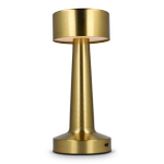 Lampe de table avec 3 modes lumière et capteur tactile couleur doré deuxième vue