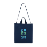 Sac en coton OEKO-TEX multicolore à double anses 220 g/m² vue principale