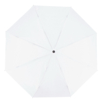 Parapluie pliable multicolore avec housse assortie Ø96 couleur blanc troisième vue