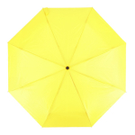 Parapluie pliable multicolore avec housse assortie Ø96 couleur jaune troisième vue
