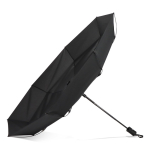 Parapluie pliable résistant au vent avec housse assortie Ø98 couleur noir cinquième vue